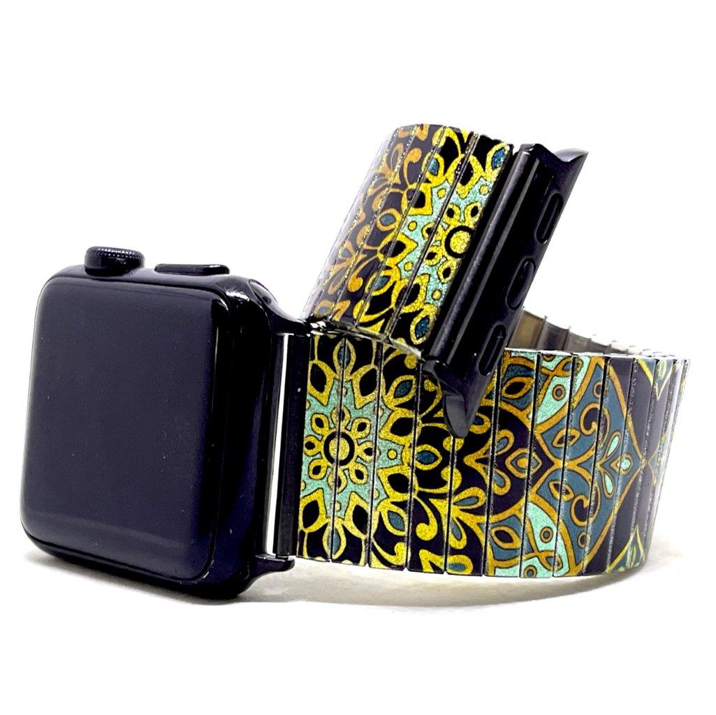 Luxury green Ambience applewatch bracelet