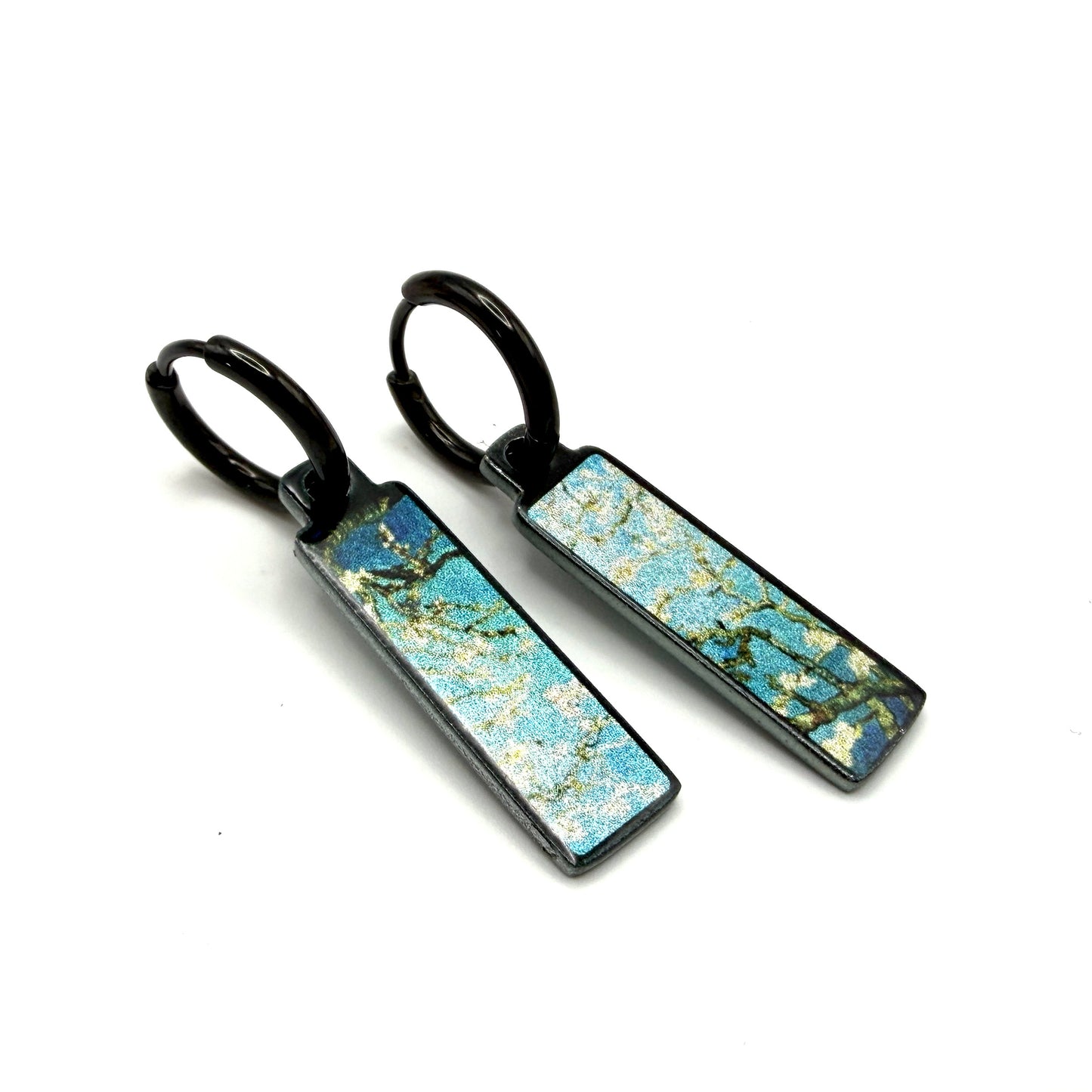 Van Gogh Amandelbloesem Oorbellen | Art Metallic – Urbandbracelets