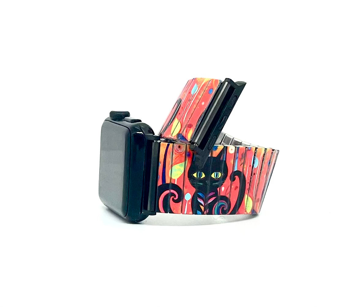Art cats Applewatch bracelet