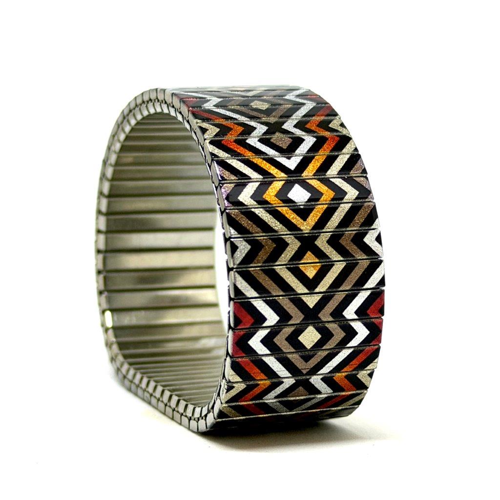 Checkers Maze earthy Kingsize Bracelet | Urbandbracelets
