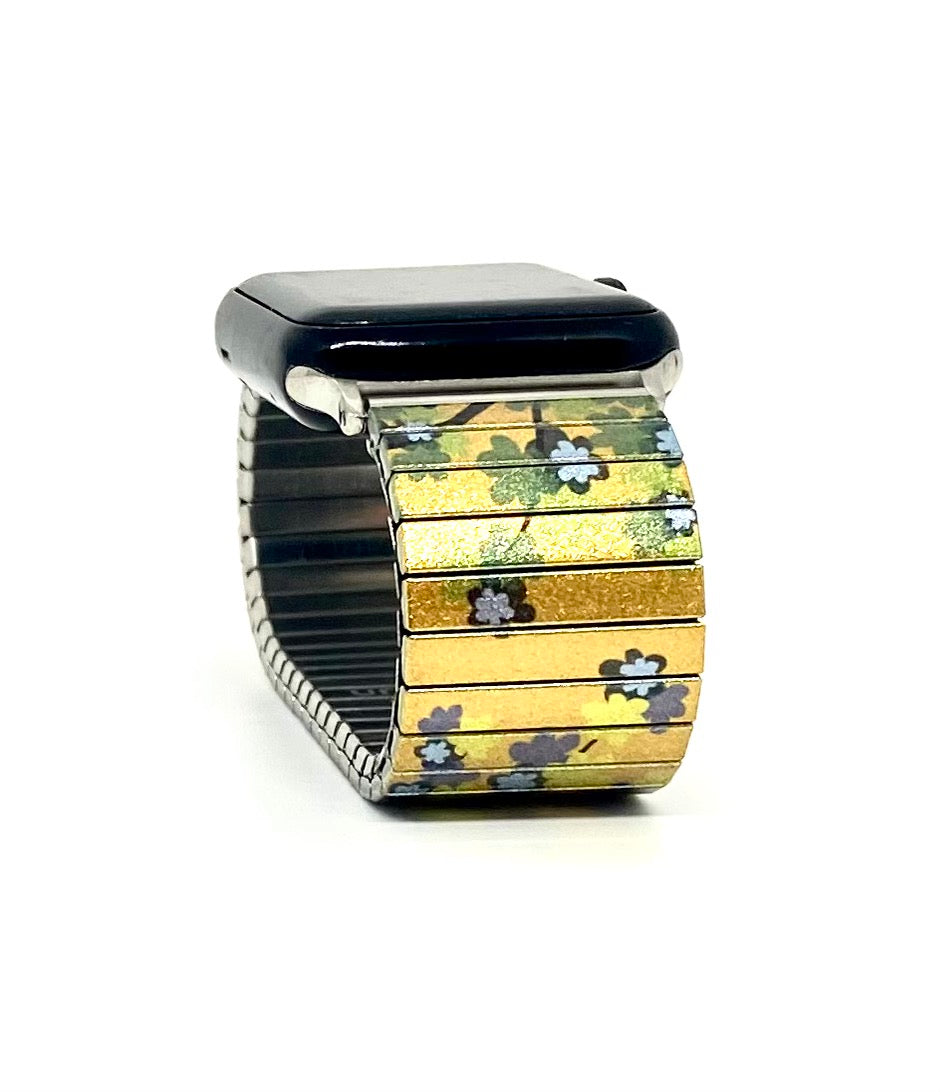 Cool Blossom Applewatch Bracelet - Gouden Amandelbloesem