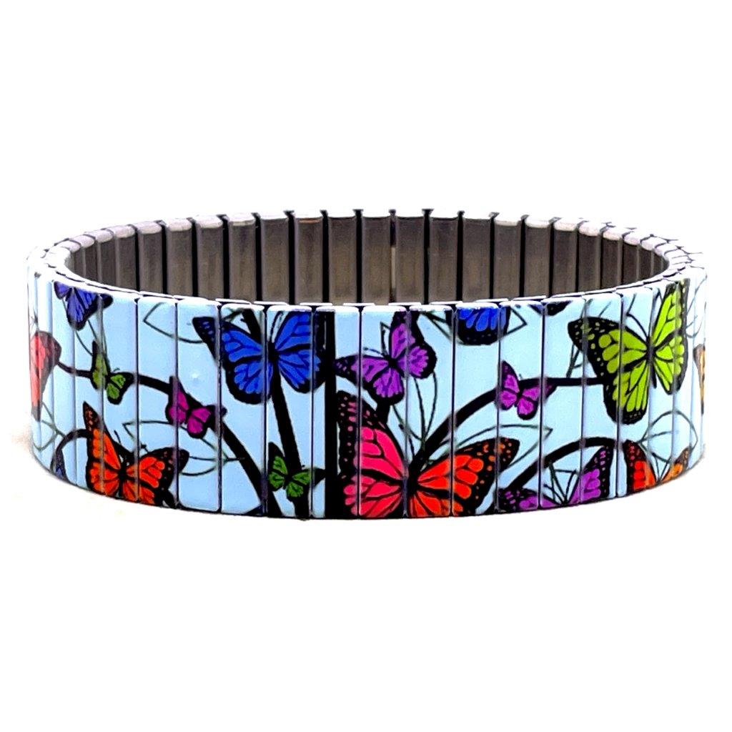 Cool Blossom Butterflies Blue sky