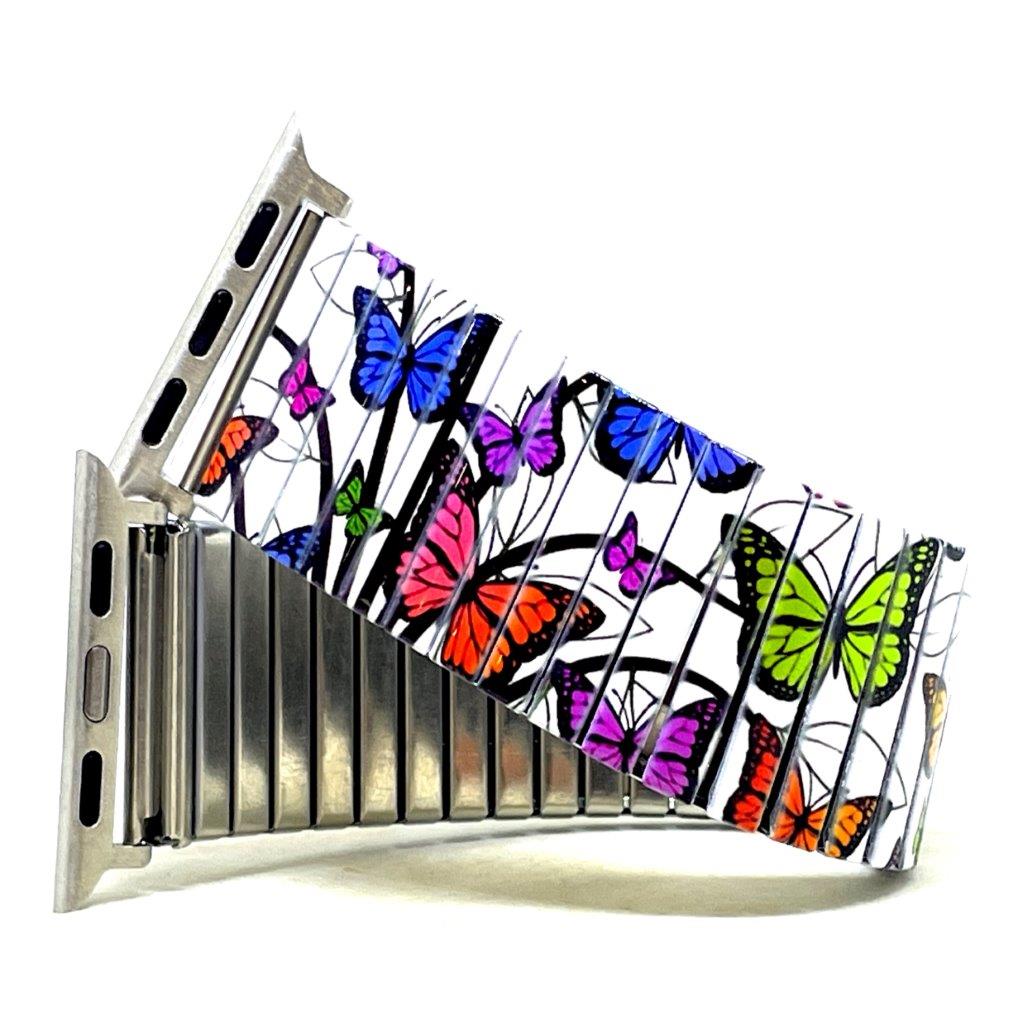 Cool Blossom Butterflies fantasy Applewatch Bracelet