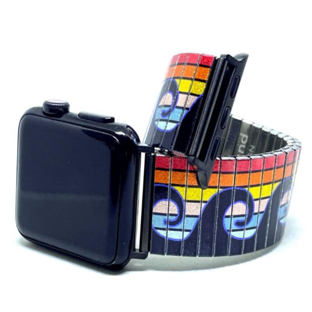 Waves Lines Applewatch bracelet - Laatste stuks €20,00 korting!