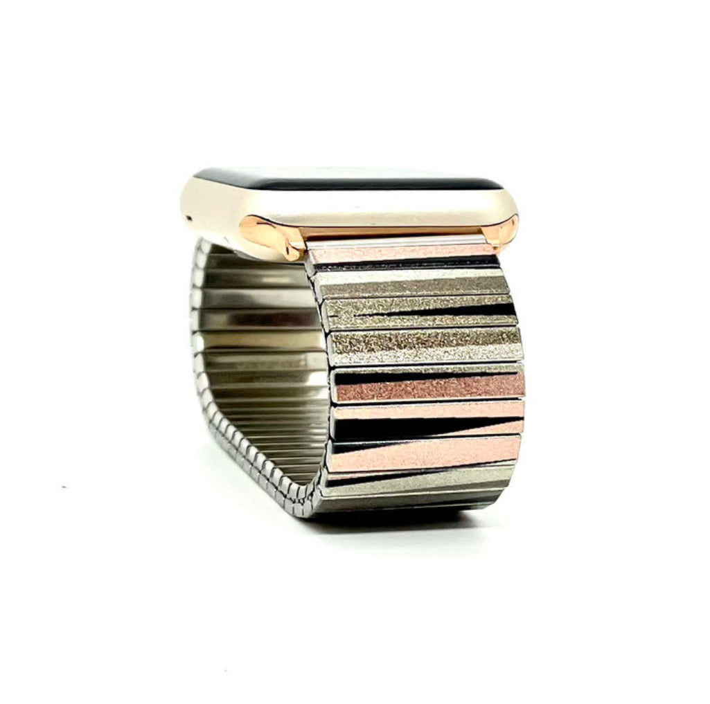 Lines Art timeless rose metallic - Bestseller applewatch bracelet 2023 - 2024!