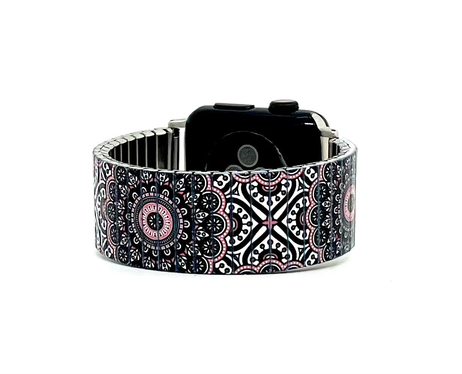 Mandala Daisies 9W applewatch bracelet