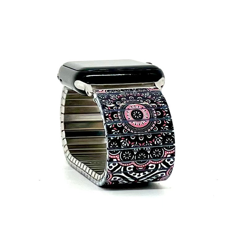 Mandala Daisies 9W applewatch bracelet
