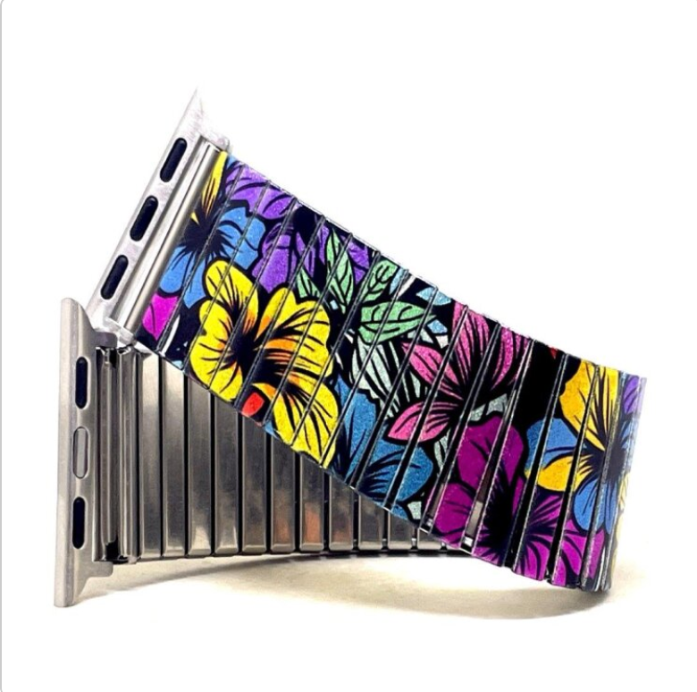 Flowers Garden Blossom applewatch bracelet