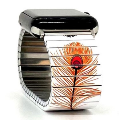 Peacock applewatch bracelet
