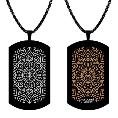 Mandala Daisies 14S24 pendant