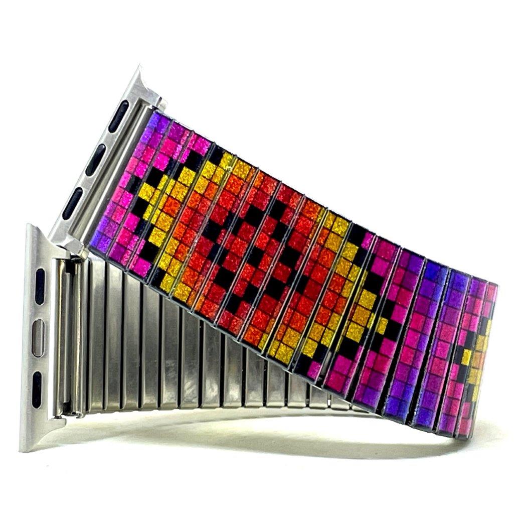 Soho neon Pixels Applewatchbracelet