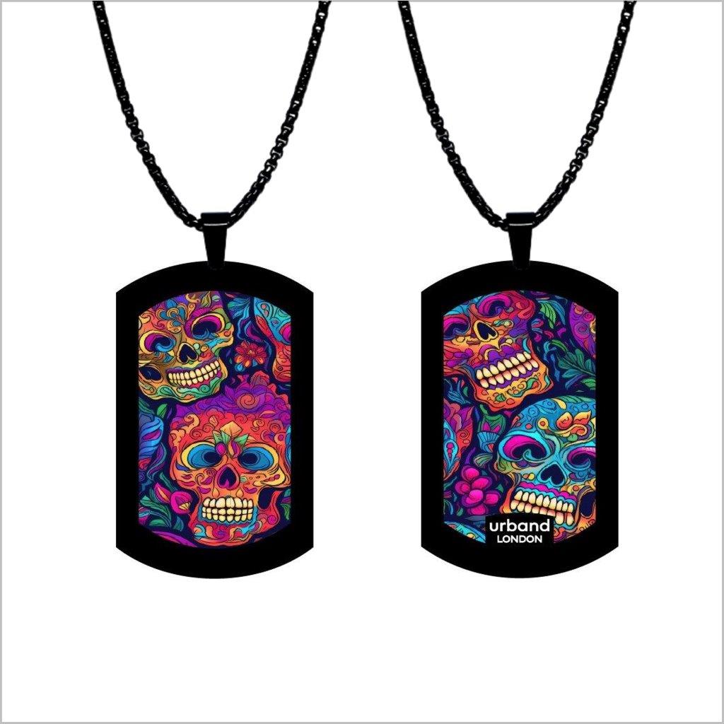 Sugar Skulls 10S24 pendant