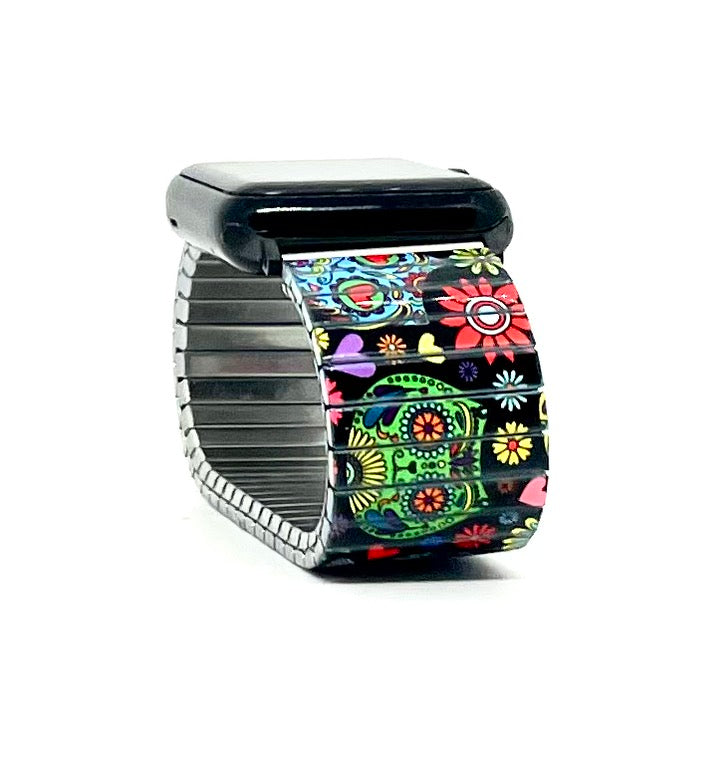 Sugar Skulls cats party applewatch bracelet
