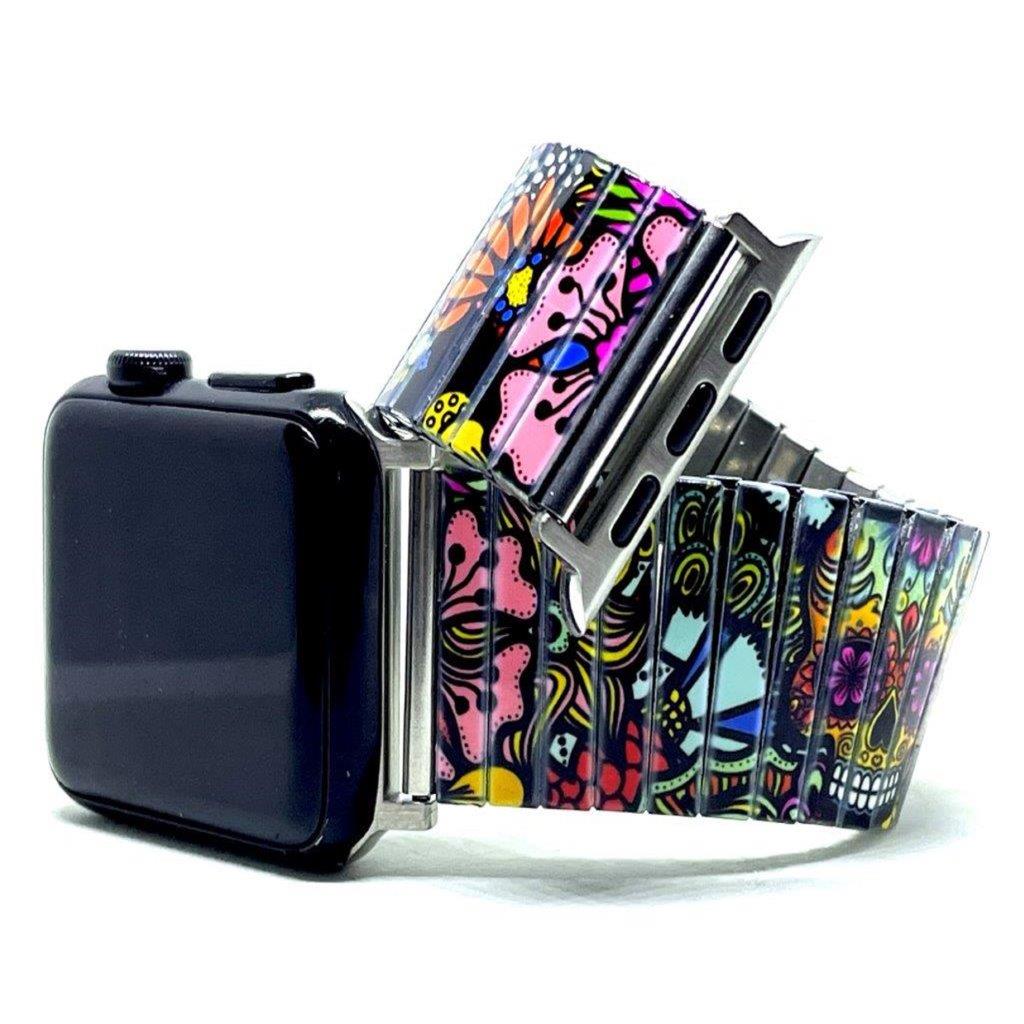 Sugar Skulls Mexican Diva Applewatch bracelet