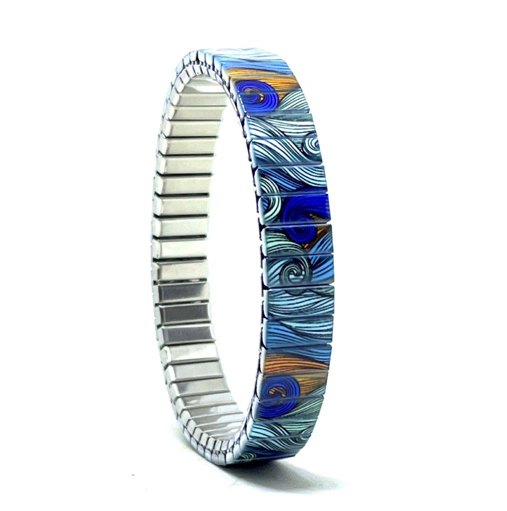 Waves Lines 39W armband