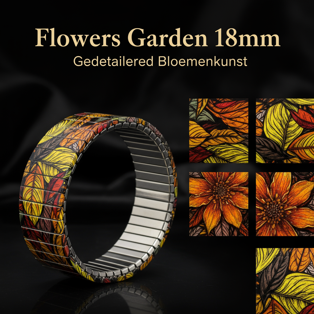Flowers Garden 18mm Collection Banner