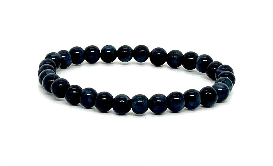 Blauwe Tigeroog kralen(6mm)