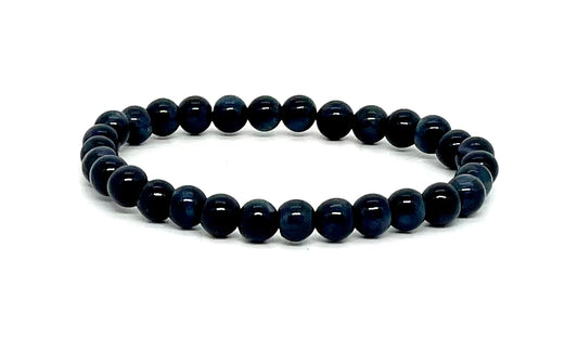 Blauwe Tigeroog kralen(6mm)