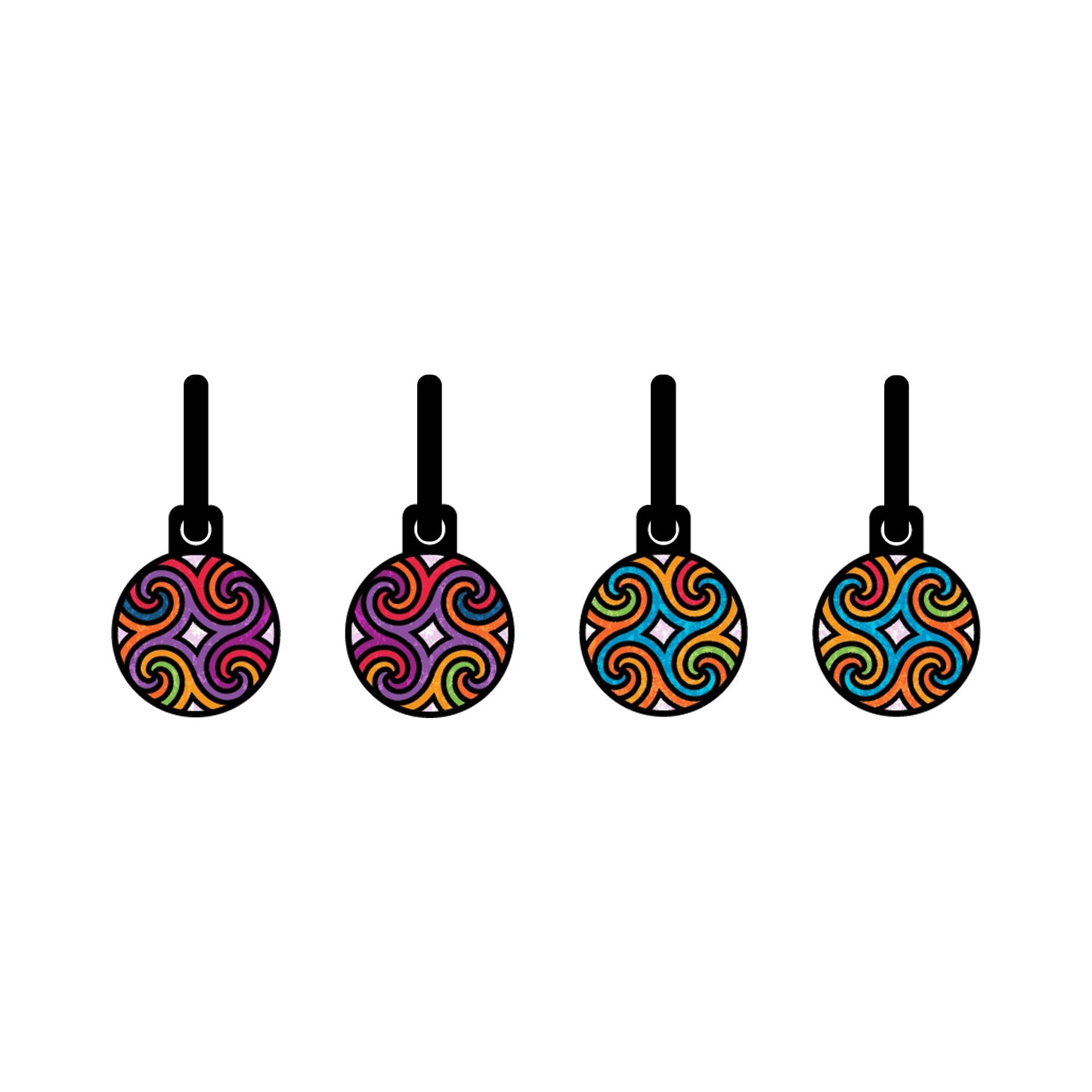 Funky Ambience metallic Oorbellen