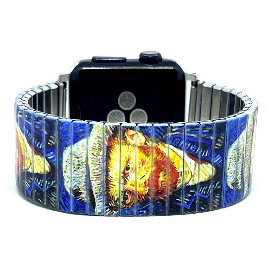 Art  - Van Gogh  zelfportret applewatch bracelet Nieuw!