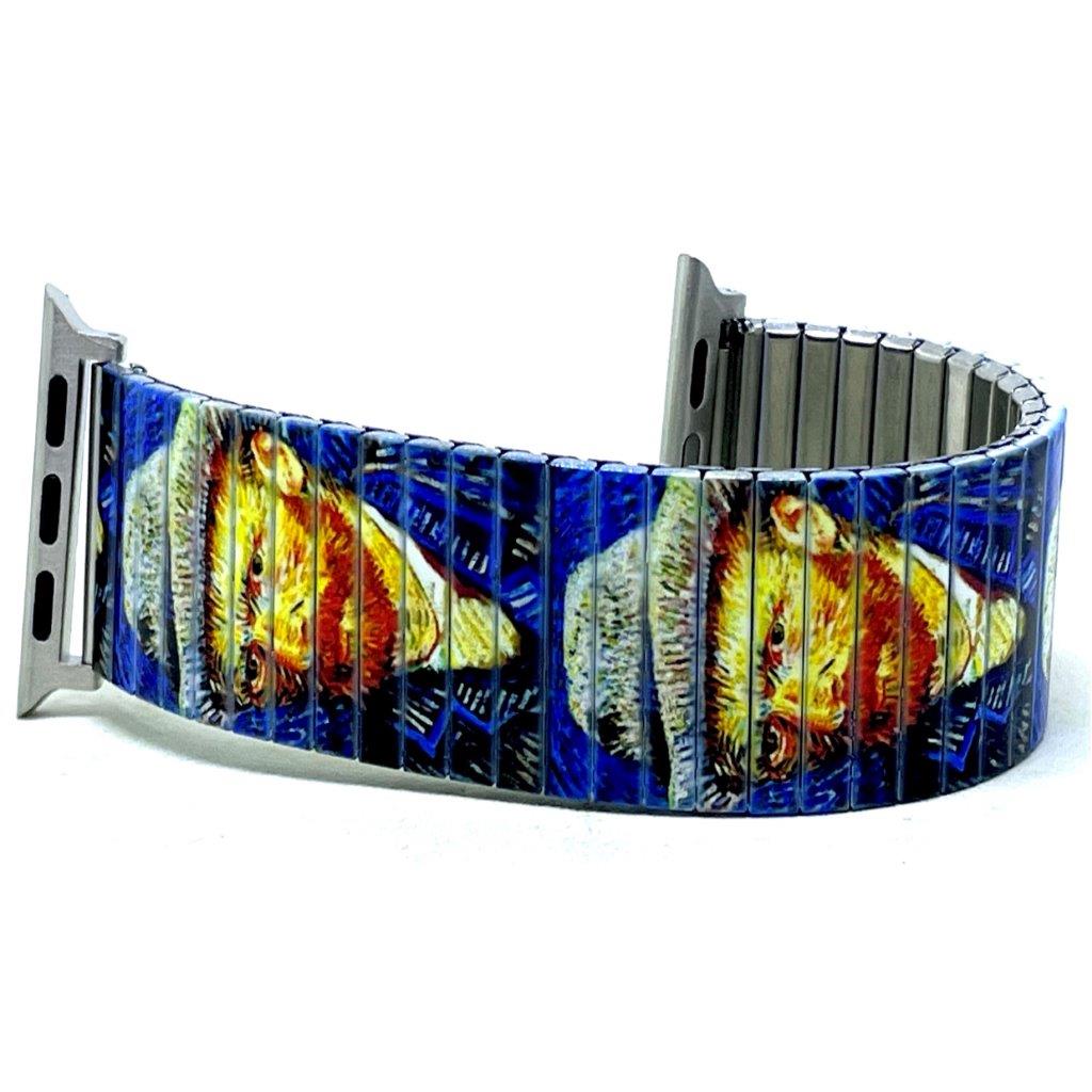 Art  - Van Gogh  zelfportret applewatch bracelet Nieuw!