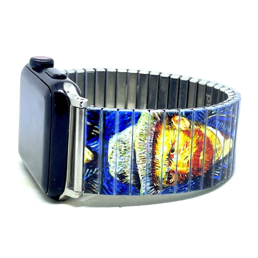 Art  - Van Gogh  zelfportret applewatch bracelet Nieuw!