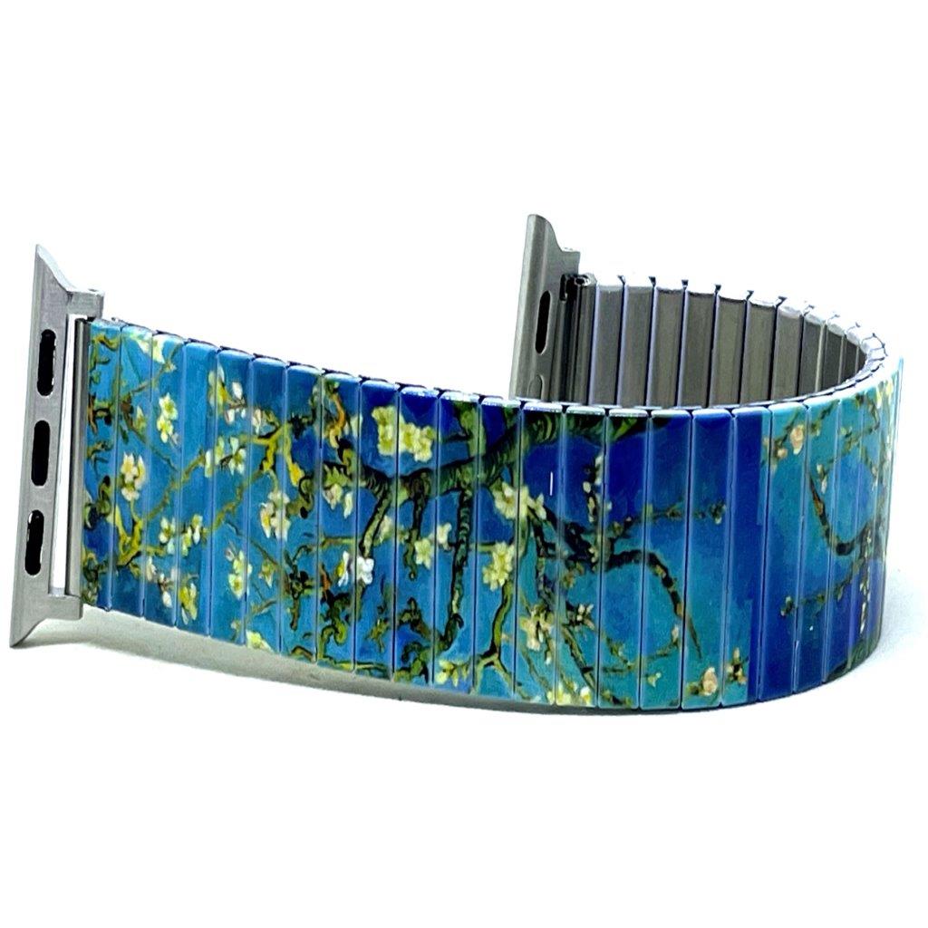 Art  - Van Gogh Amandelboloesem applewatch bracelet Nieuw!