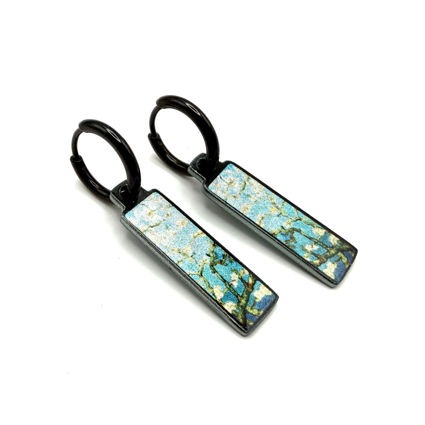 Van Gogh Amandelbloesem Oorbellen | Art Metallic – Urbandbracelets