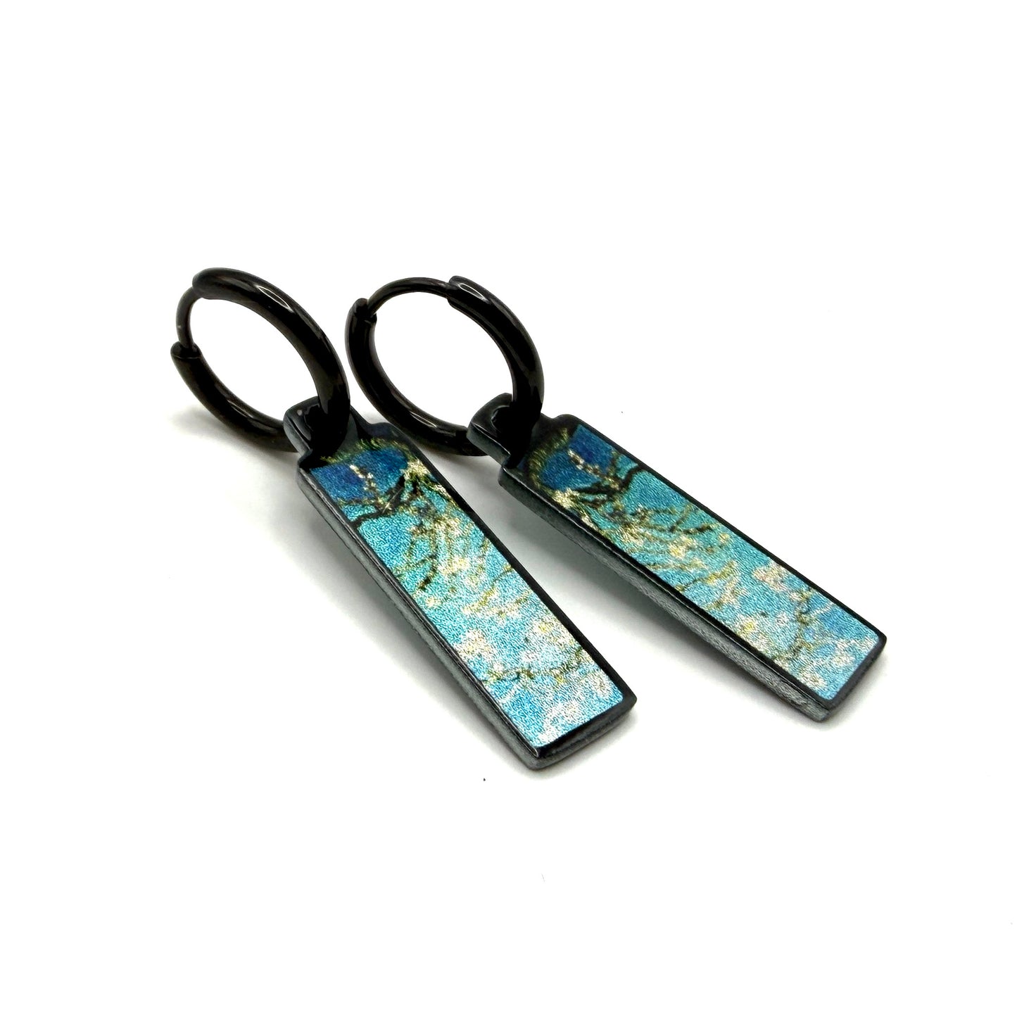 Van Gogh Amandelbloesem Oorbellen | Art Metallic – Urbandbracelets