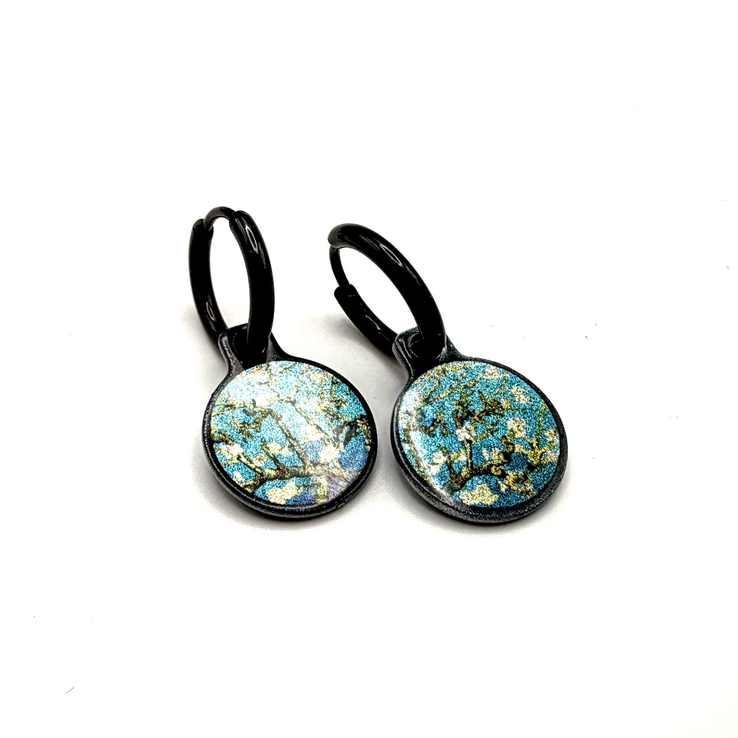 Van Gogh Amandelbloesem Oorbellen | Art Metallic – Urbandbracelets