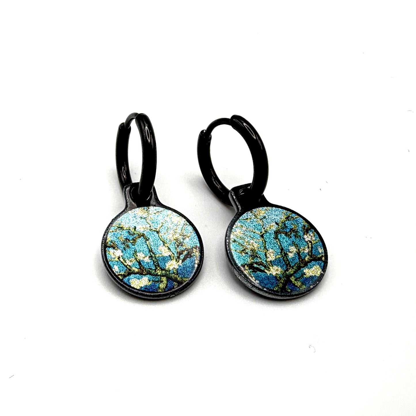Van Gogh Amandelbloesem Oorbellen | Art Metallic – Urbandbracelets