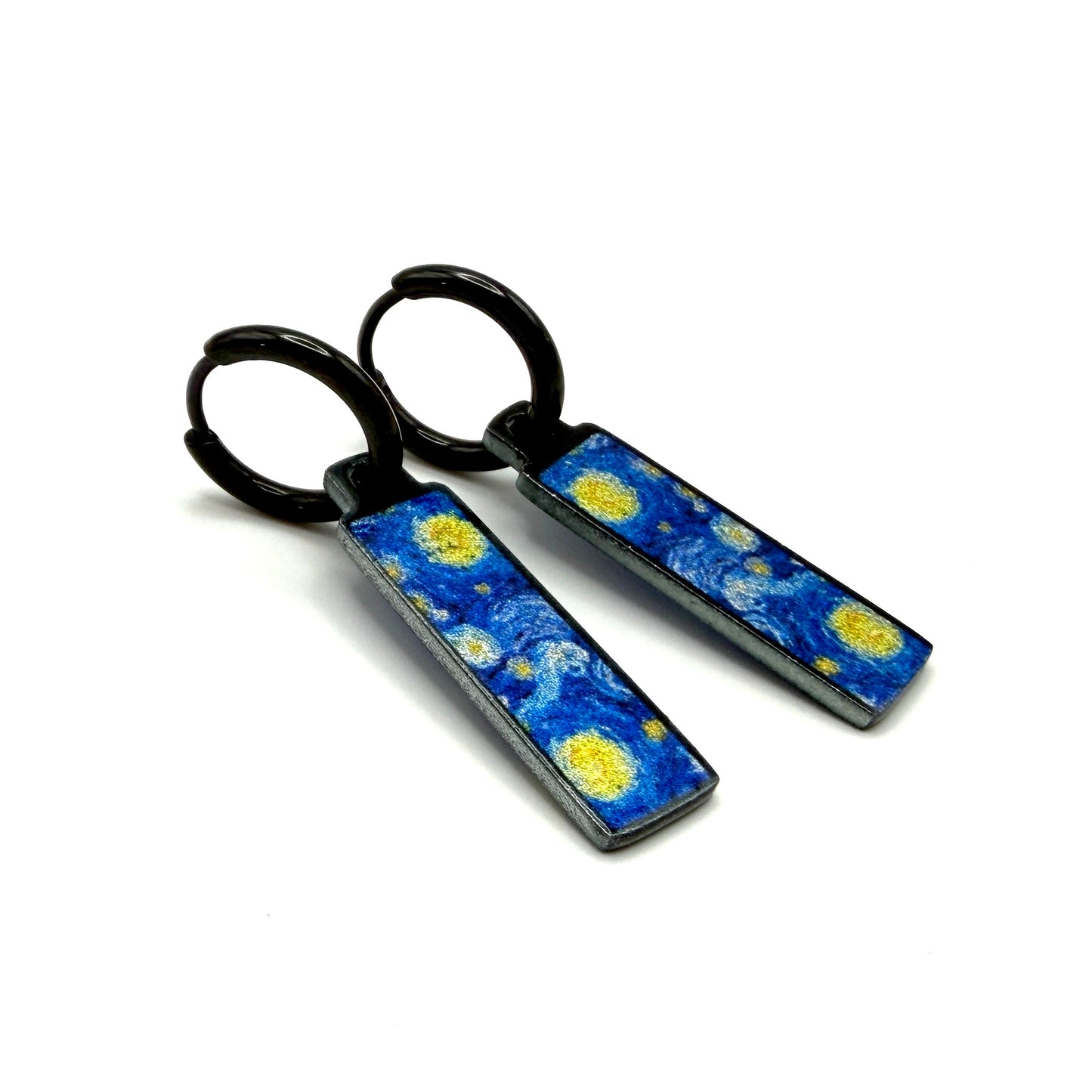 Van Gogh Sterrennacht Oorbellen | Art Metallic – Urbandbracelets
