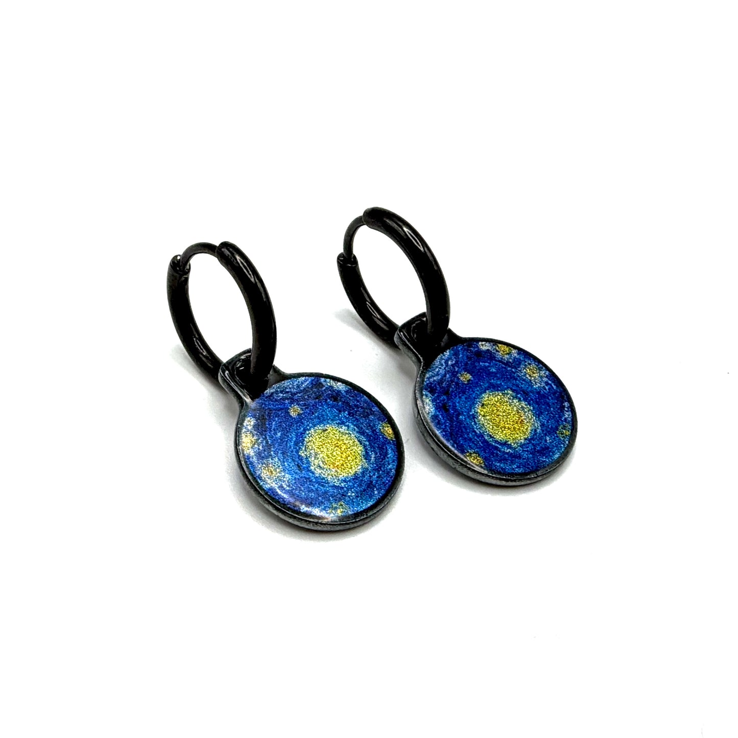 Van Gogh Sterrennacht Oorbellen | Art Metallic – Urbandbracelets