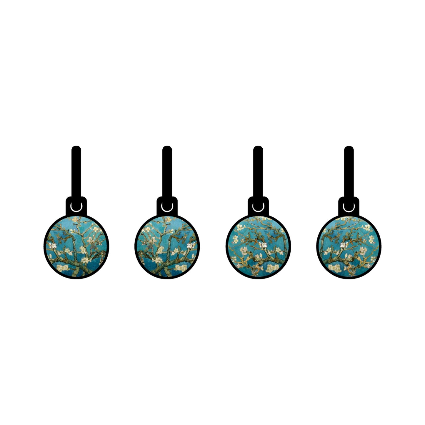 Van Gogh Amandelbloesem Oorbellen | Art Metallic – Urbandbracelets