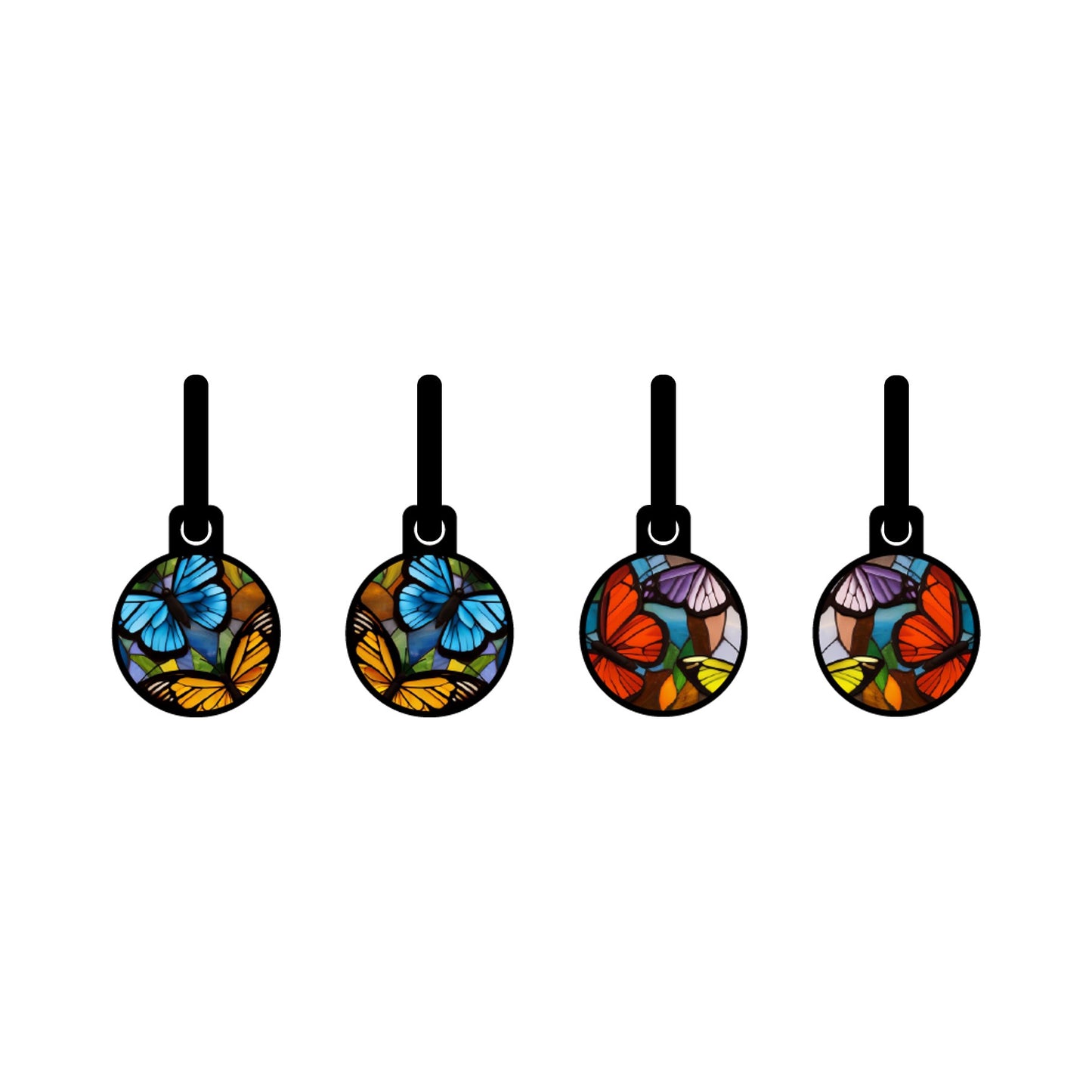 Art Butterflies Heaven Oorbellen | Metallic Vlinders – Urbandbracelets