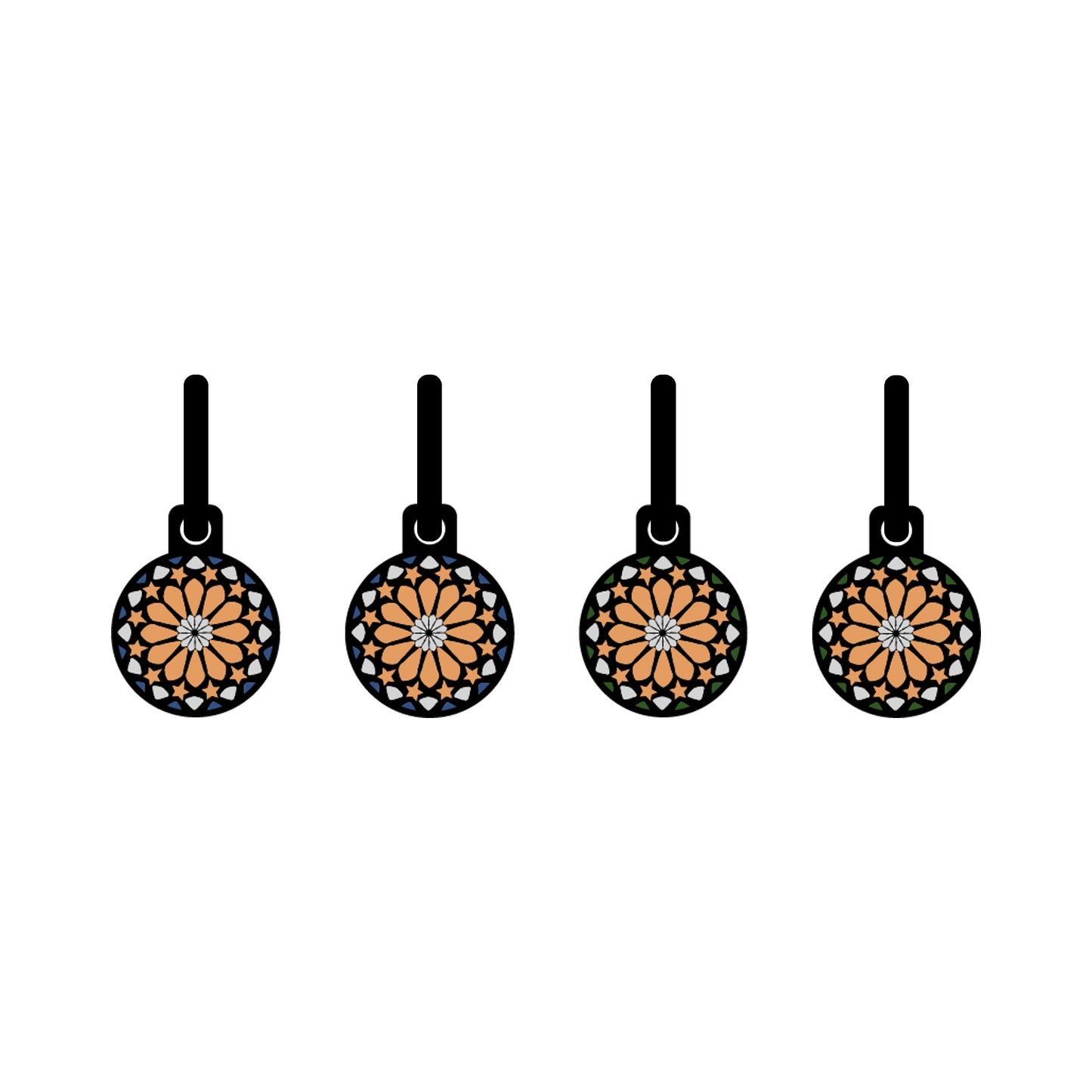 Carnival Flamenco Oorbellen | Metallic Spaanse Dans – Urbandbracelets