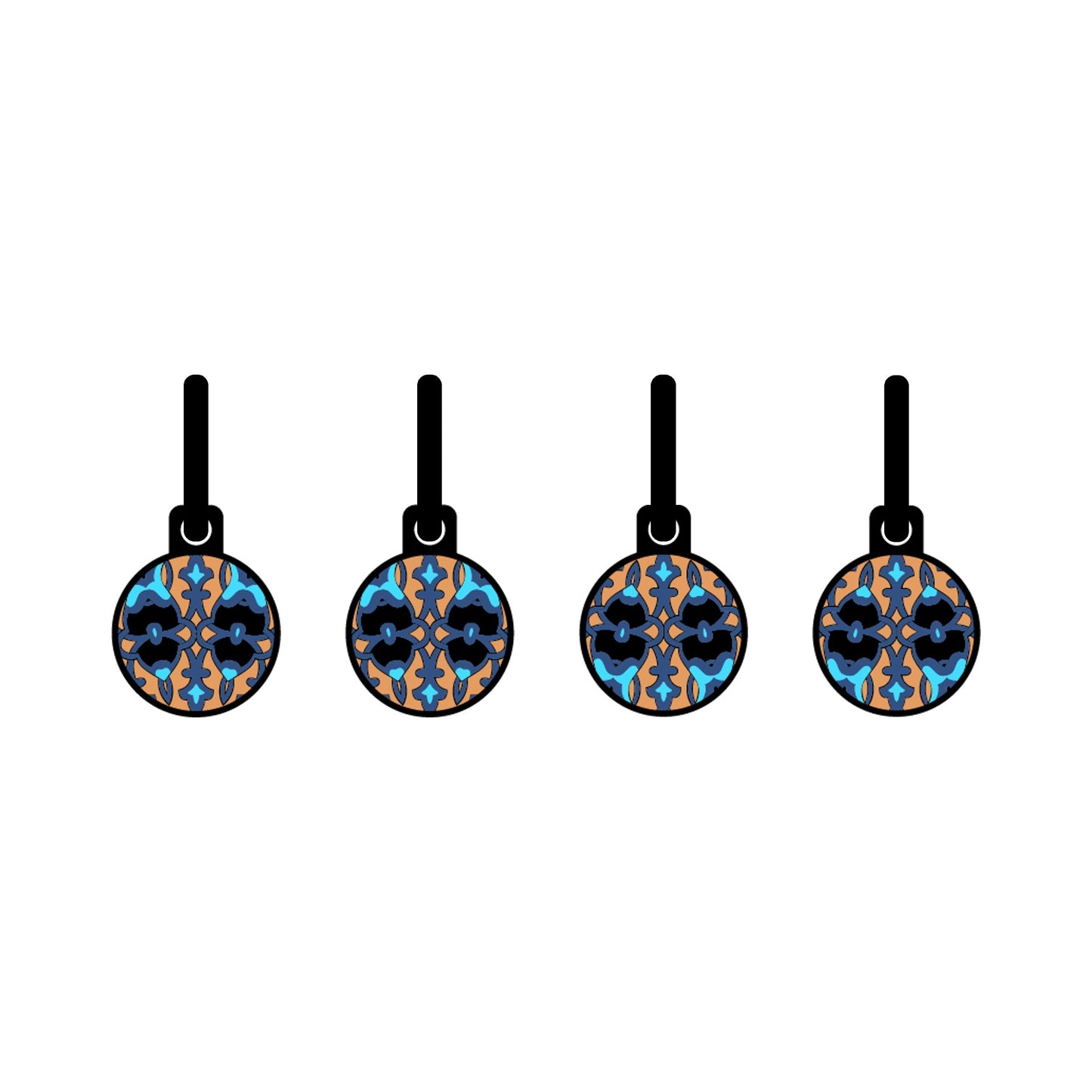 Carnival Rio Oorbellen | Metallic Rio de Janeiro – Urbandbracelets