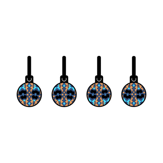 Carnival Rio Oorbellen | Metallic Rio de Janeiro – Urbandbracelets