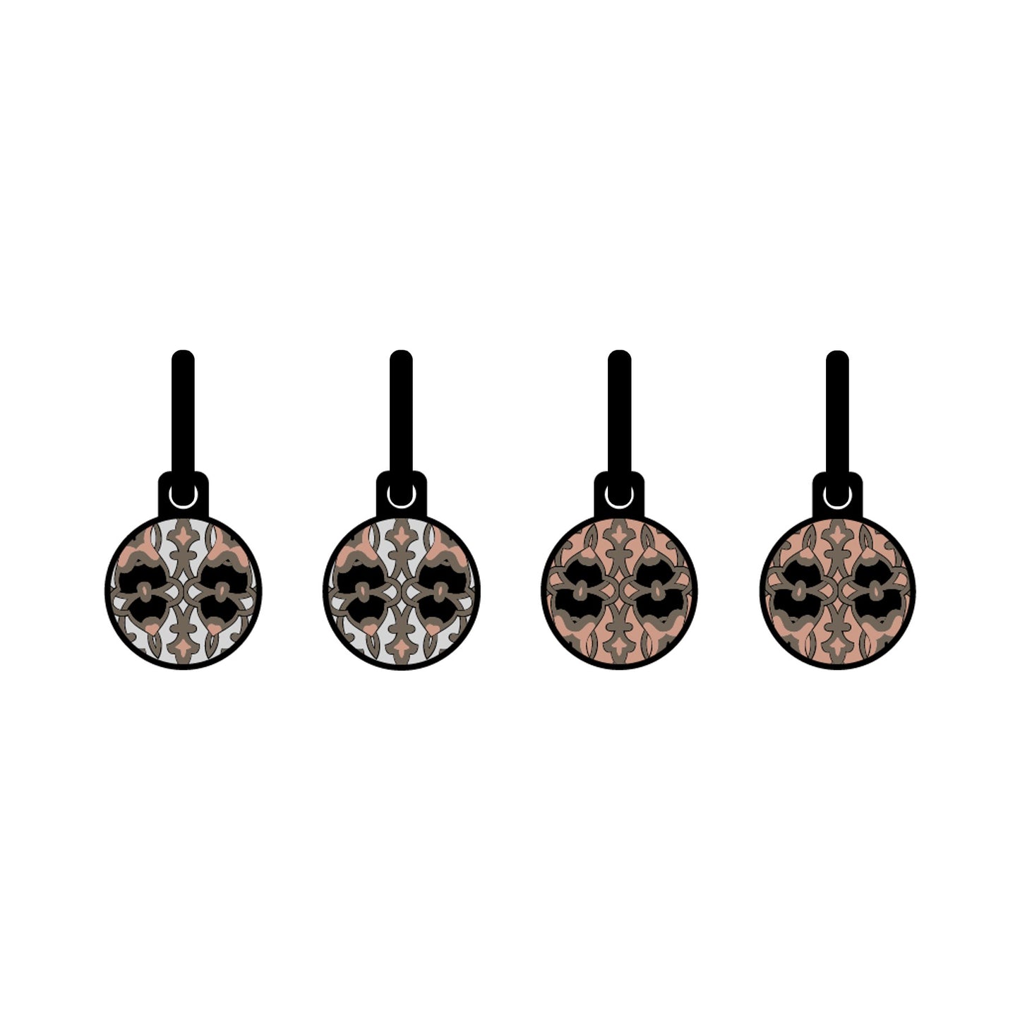 Carnival São Paulo Oorbellen | Metallic Braziliaans Carnaval – Urbandbracelets