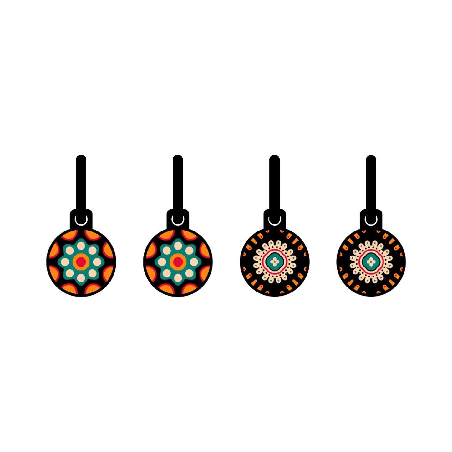 Carnival Colombia Oorbellen | Metallic Colombiaans Carnaval – Urbandbracelets
