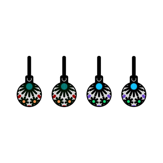 Carnival Granada Oorbellen | Metallic Andalusisch Carnaval – Urbandbracelets