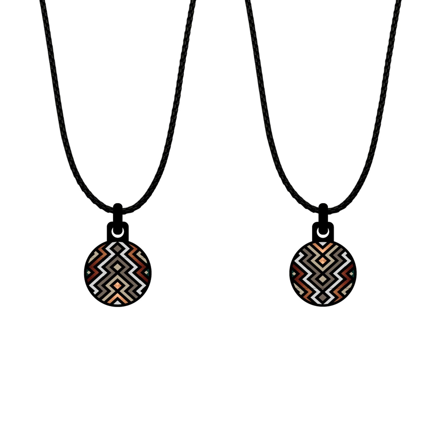 Checkers Maze earthy |Minimalistische hanger