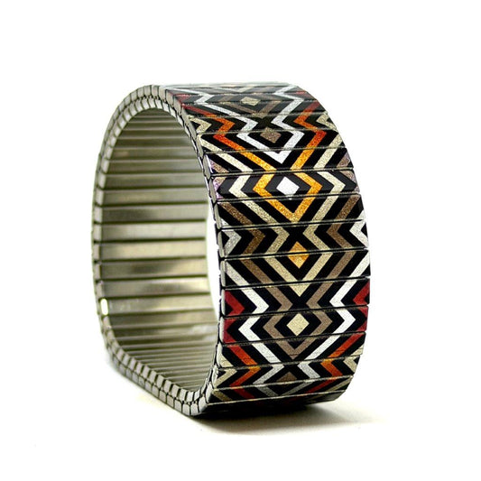 Checkers Maze earthy Kingsize Bracelet | Urbandbracelets