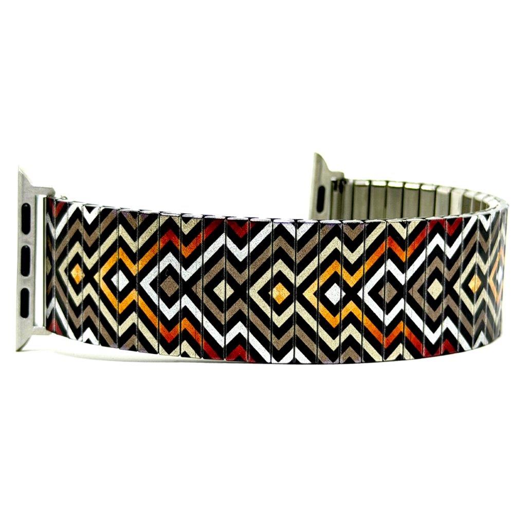 Checkers Maze earthy Apple Watch Armband | Urbandbracelets