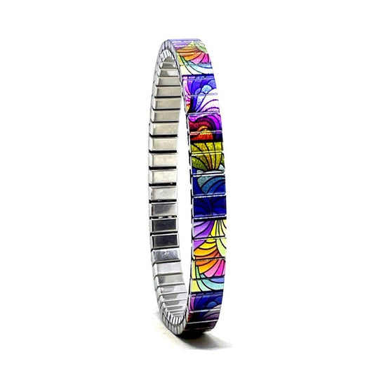 Checkers Maze rainbow metallic- Nieuw!