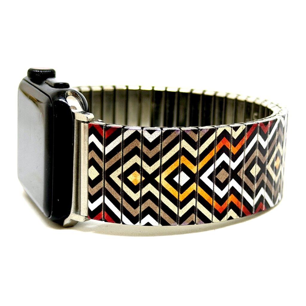 Checkers Maze earthy Apple Watch Armband | Urbandbracelets
