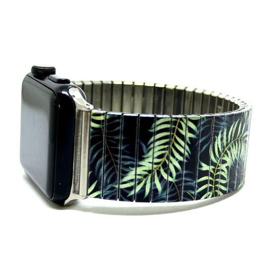 Cool Blossom Green Forrest metallic- Apple watch Bracelet