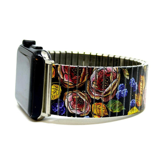 Flowers Rose Garden Apple Watch Bracelet