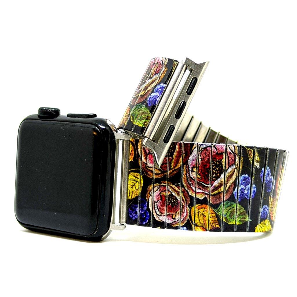 Flowers Rose Garden Apple Watch Bracelet