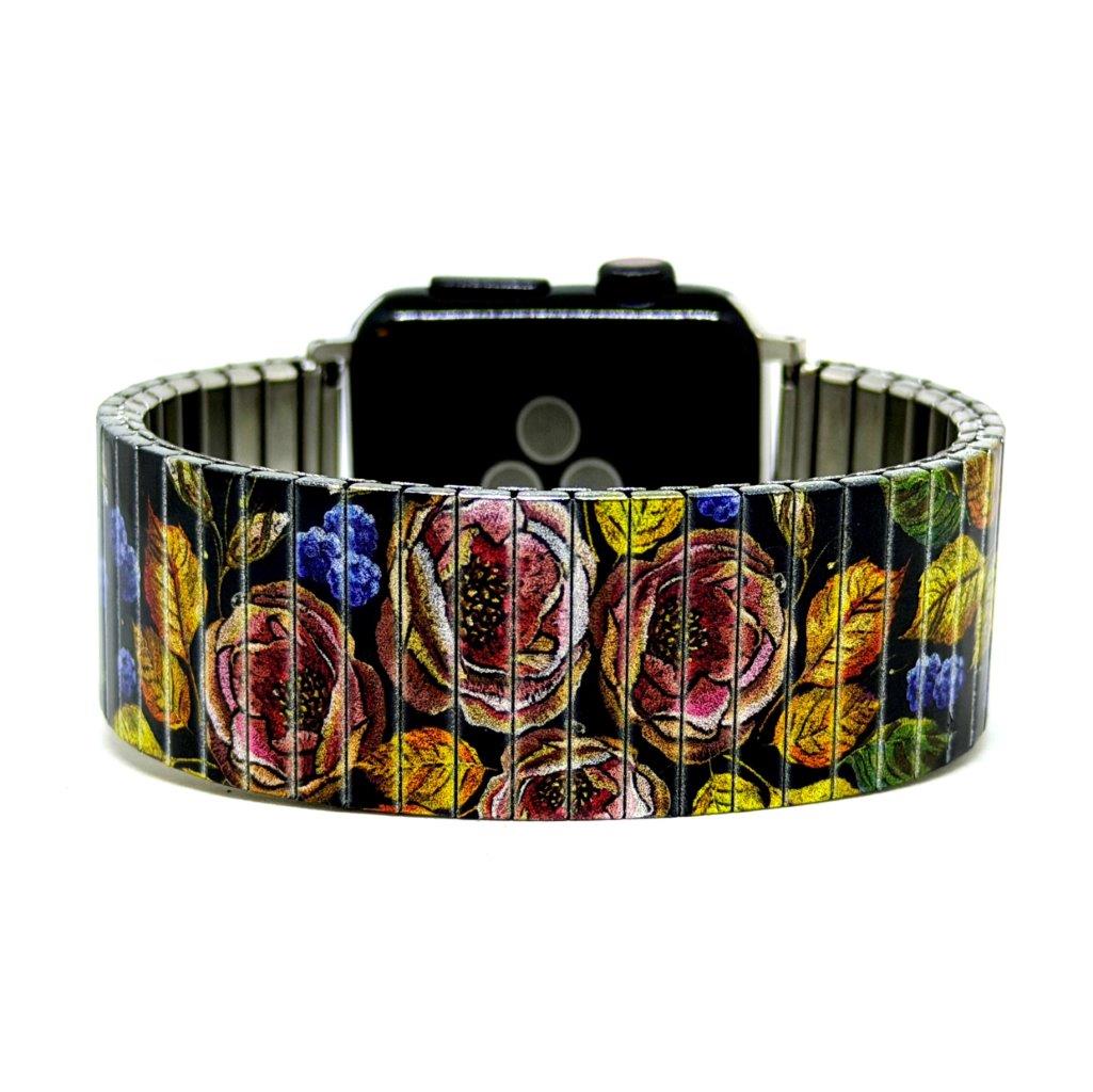 Flowers Rose Garden Apple Watch Bracelet